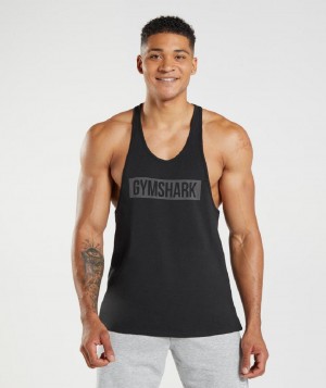 Stringers Gymshark Block ανδρικα μαυρα | GR_ZI2610