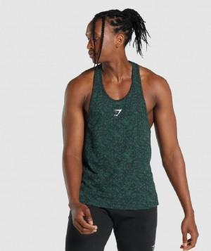 Stringers Gymshark Critical 2.0 ανδρικα σκούρο πρασινο | GR_TG9330