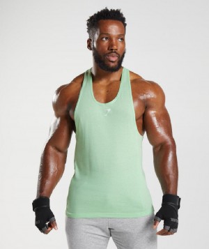 Stringers Gymshark React ανδρικα πρασινο | GR_TA3110