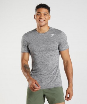 T Shirts Gymshark Arrival Marl ανδρικα γκρι ανοιχτο γκρι | GR_CR2786