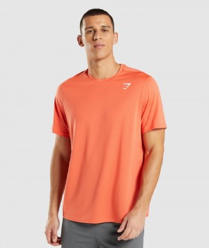 T Shirts Gymshark Arrival Regular Fit ανδρικα πορτοκαλι | GR_MI7185