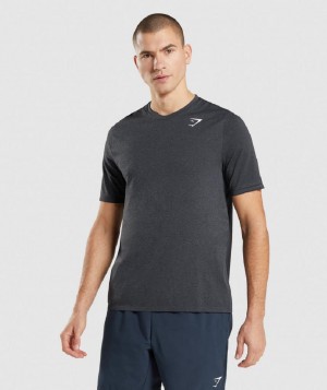 T Shirts Gymshark Arrival Seamless ανδρικα μαυρα | GR_MI4839