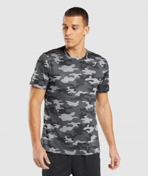 T Shirts Gymshark Arrival ανδρικα γκρι | GR_S4380