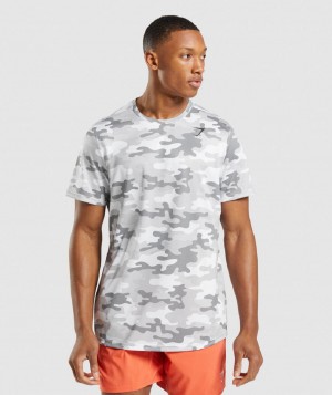 T Shirts Gymshark Arrival ανδρικα ανοιχτο γκρι | GR_QZ3272