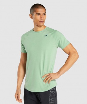 T Shirts Gymshark Bold ανδρικα πρασινο | GR_K7486
