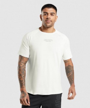 T Shirts Gymshark Gymshark//Steve Cook ανδρικα ασπρα | GR_QX1506