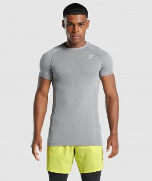 T Shirts Gymshark Vital Light Seamless ανδρικα γκρι | GR_TC3313