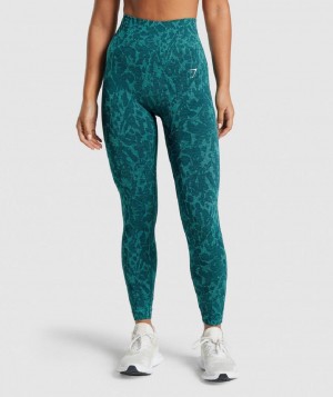 Κολαν Gymshark Adapt Animal Seamless γυναικεια τυρκουάζ | GR_IM6686