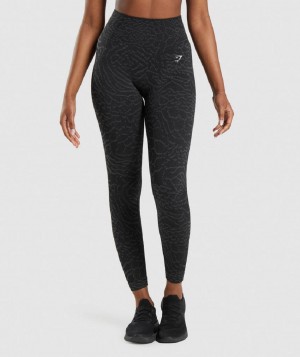 Κολαν Gymshark Adapt Animal Seamless γυναικεια μαυρα | GR_QZ7004