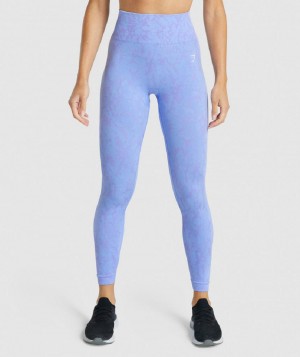 Κολαν Gymshark Adapt Animal Seamless γυναικεια ανοιχτο μπλε | GR_IM9399