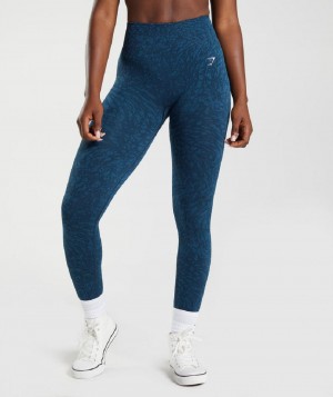 Κολαν Gymshark Adapt Animal Seamless γυναικεια σκουρο μπλε | GR_NN6999