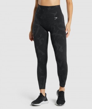 Κολαν Gymshark Adapt Camo Seamless γυναικεια μαυρα | GR_V4192