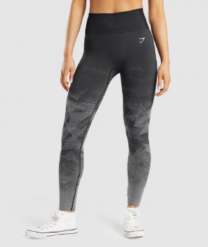 Κολαν Gymshark Adapt Ombre Seamless γυναικεια μαυρα | GR_EC3979