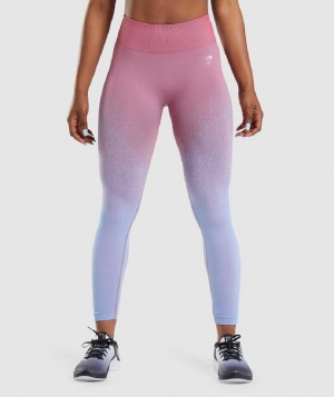 Κολαν Gymshark Adapt Ombre Seamless γυναικεια ροζ ροζ ανοιχτο μπλε | GR_XC5099