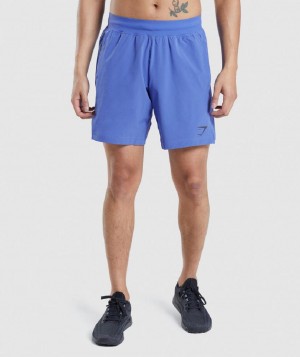 Σορτσ Gymshark Apex 8" Function ανδρικα μπλε | GR_YJ6973