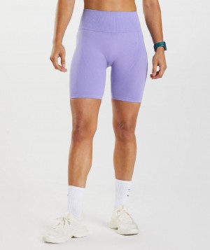 Σορτσ Gymshark Apex Seamless γυναικεια μωβ μωβ | GR_QX5908