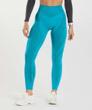 Κολαν Gymshark Apex Seamless γυναικεια σκούρο γκρι μπλε μπλε | GR_SG9771