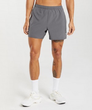 Σορτσ Gymshark Arrival 5" ανδρικα γκρι | GR_ED1203