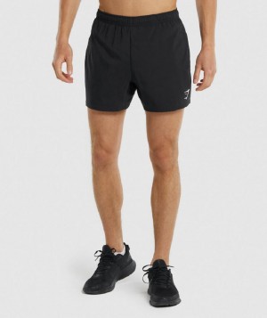 Σορτσ Gymshark Arrival 5" ανδρικα μαυρα | GR_EE4378