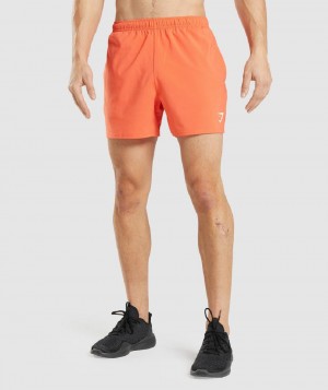 Σορτσ Gymshark Arrival 5" ανδρικα πορτοκαλι | GR_N4211