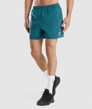 Σορτσ Gymshark Arrival 5" ανδρικα τυρκουάζ | GR_SU9585