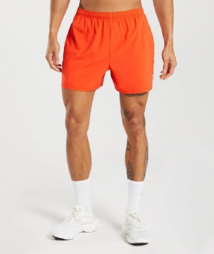 Σορτσ Gymshark Arrival 5" ανδρικα κοκκινα | GR_TG3018
