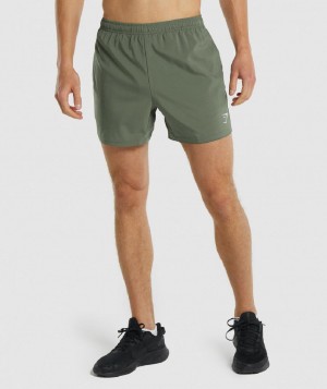 Σορτσ Gymshark Arrival 5" ανδρικα πρασινο | GR_VV4589