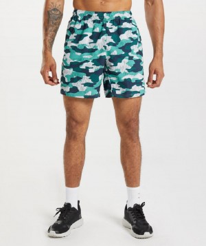 Σορτσ Gymshark Arrival 7" ανδρικα τυρκουάζ | GR_QX2446