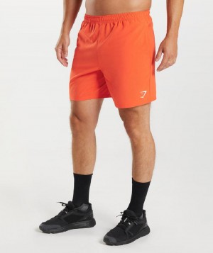 Σορτσ Gymshark Arrival 7" ανδρικα κοκκινα | GR_UV4250