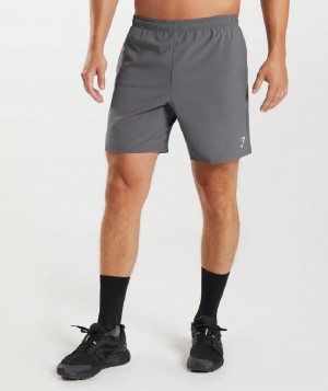 Σορτσ Gymshark Arrival 7" ανδρικα γκρι | GR_ZI8592