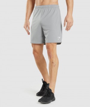 Σορτσ Gymshark Arrival Knitted ανδρικα γκρι | GR_MI1795