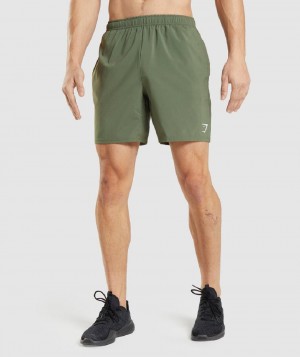 Σορτσ Gymshark Arrival ανδρικα Ελιά | GR_KO4631