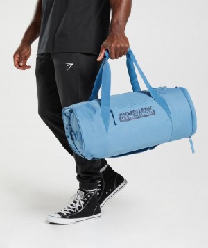 Τσαντεσ Gymshark Bold Barrel Bag γυναικεια μπλε | GR_TA5896