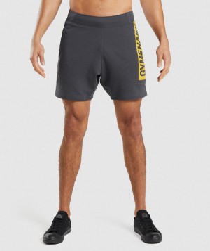 Σορτσ Gymshark Bold ανδρικα μαυρα γκρι | GR_V7668