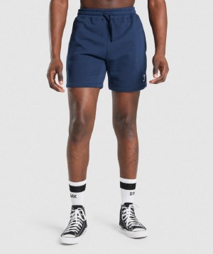 Σορτσ Gymshark Crest ανδρικα σκουρο μπλε | GR_VV9202