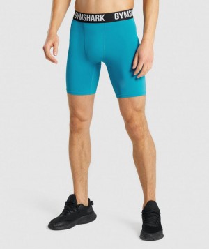 Σορτσ Gymshark Element Baselayer ανδρικα μπλε | GR_EG3520