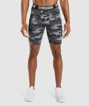 Σορτσ Gymshark Element Baselayer ανδρικα γκρι | GR_IM9609