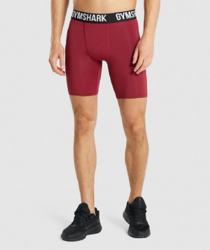 Σορτσ Gymshark Element Baselayer ανδρικα μπορντο | GR_S6100