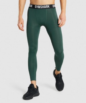 Κολαν Gymshark Element ανδρικα σκούρο πρασινο | GR_IM5677