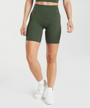 Σορτσ Gymshark Elevate Cycling γυναικεια Ελιά | GR_YJ6660