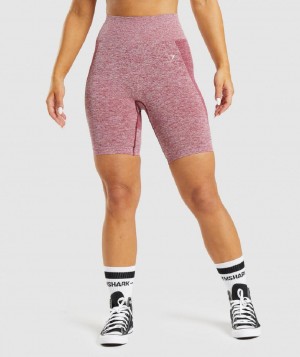 Σορτσ Gymshark Flex Cycling γυναικεια μπορντο | GR_VV7253