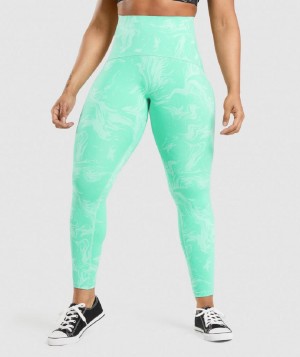Κολαν Gymshark Gs Power High Rise γυναικεια ανοιχτο τυρκουάζ | GR_Q6280