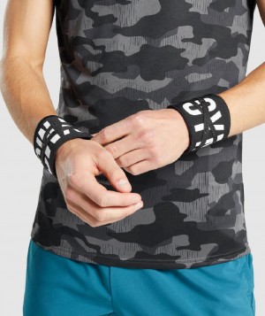 Εξοπλισμός Gymshark Lifting Straps Self Tie ανδρικα μαυρα | GR_MI7182