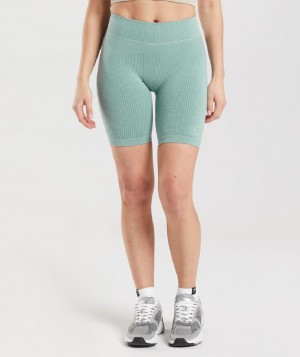 Σορτσ Gymshark Pause Seamless Cycling γυναικεια μπλε | GR_ZI3734