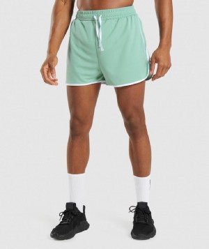 Σορτσ Gymshark Recess 3" ανδρικα μπλε ασπρα | GR_YJ3440