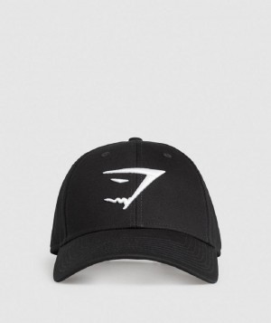 καπελα Gymshark Sharkhead Cap γυναικεια μαυρα | GR_YJ9902