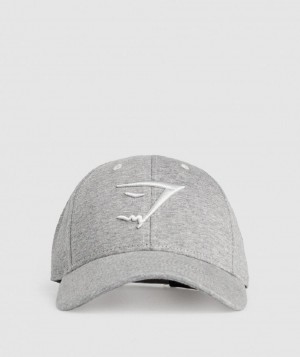 καπελα Gymshark Sharkhead Cap γυναικεια ανοιχτο γκρι | GR_XC1587