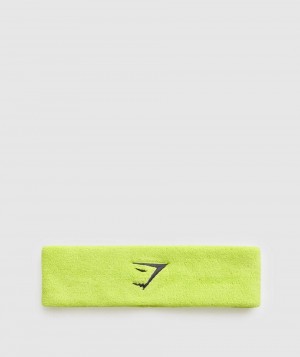 Εξοπλισμός Gymshark Sharkhead Headband γυναικεια πρασινο | GR_CG3442