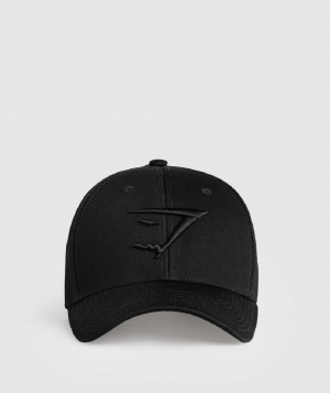 καπελα Gymshark Sharkhead ανδρικα μαυρα | GR_IM2903