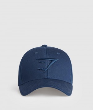 καπελα Gymshark Sharkhead ανδρικα σκουρο μπλε | GR_QX3052